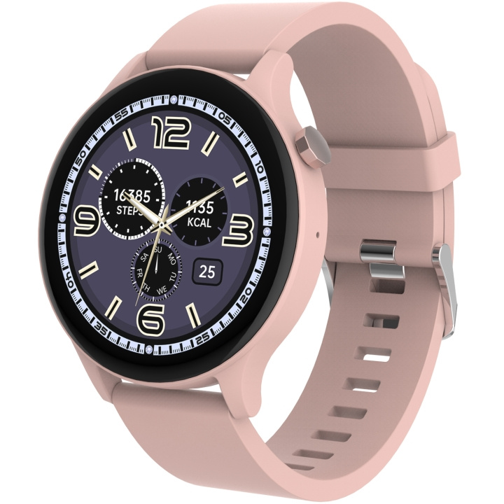 Denver Bluetooth Smart Watch Rosa/Beige in the group Sport, leisure & Hobby / Smartwatch & Activity trackers / Smartwatches at TP E-commerce Nordic AB (C78950)