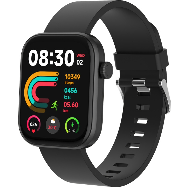 Denver Bluetooth AMOLED Smart Watch Svart in the group Sport, leisure & Hobby / Smartwatch & Activity trackers / Smartwatches at TP E-commerce Nordic AB (C78952)