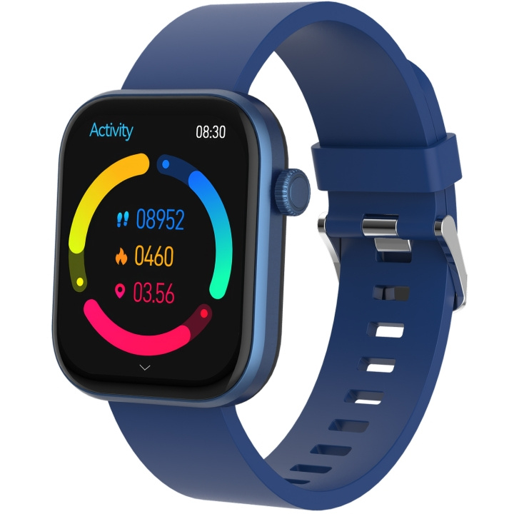 Denver Bluetooth AMOLED Smart Watch Blå in the group Sport, leisure & Hobby / Smartwatch & Activity trackers / Smartwatches at TP E-commerce Nordic AB (C78953)