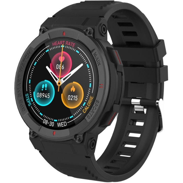 Denver Bluetooth smartwatch med GPS Svart in the group Sport, leisure & Hobby / Smartwatch & Activity trackers / Smartwatches at TP E-commerce Nordic AB (C78955)