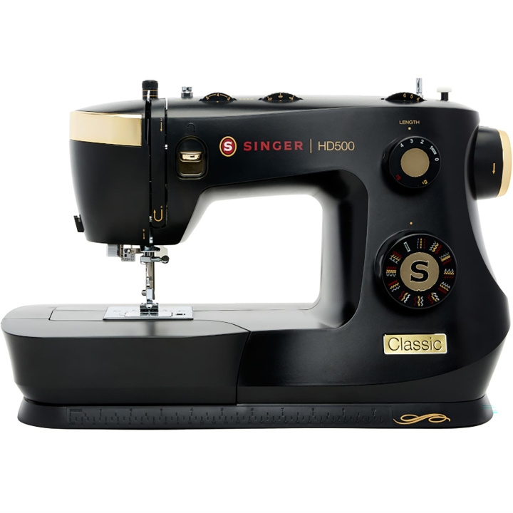 Singer Symaskin HD500 Classic Gold 32 Sömmar, Robust in the group HOME, HOUSEHOLD & GARDEN / Household appliances / Sewing machine & Accessories / Sewing machines at TP E-commerce Nordic AB (C78963)