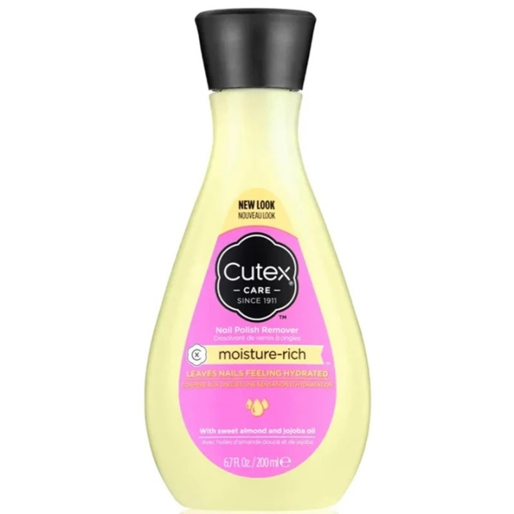 Cutex Moisture-Rich Nail Polish Remover 200ml in the group BEAUTY & HEALTH / Manicure / Pedicure / Nail polish remover at TP E-commerce Nordic AB (C78989)