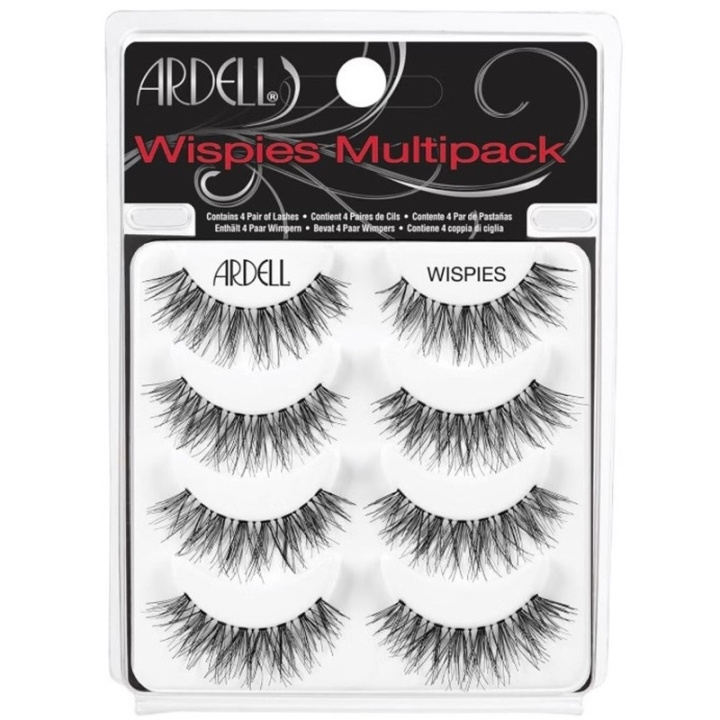 Ardell Wispies 4-pack in the group BEAUTY & HEALTH / Makeup / Eyes & Eyebrows / False eyelashes at TP E-commerce Nordic AB (C78990)