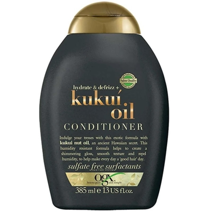 OGX Kukui Oil Conditioner 385ml in the group BEAUTY & HEALTH / Hair & Styling / Hair care / Conditioner at TP E-commerce Nordic AB (C78993)