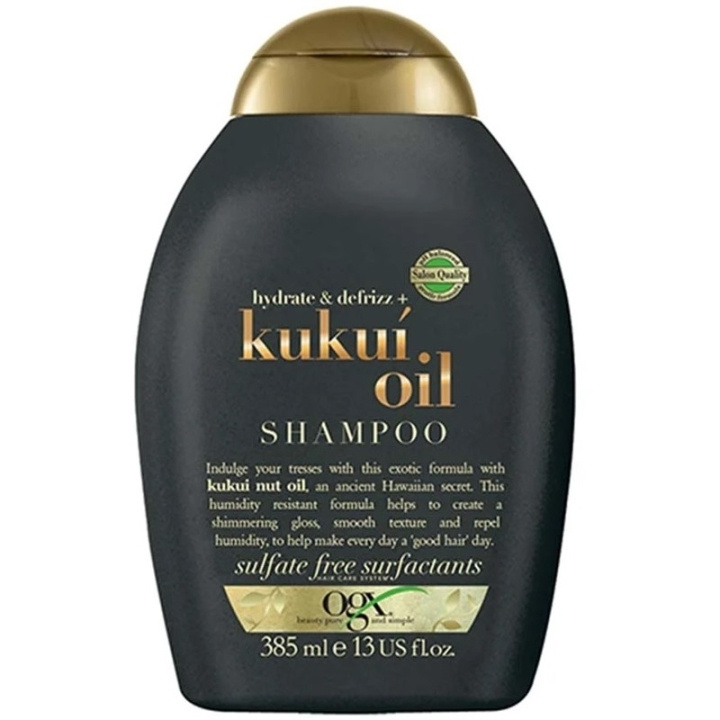 OGX Kukui Oil Shampoo 385ml in the group BEAUTY & HEALTH / Hair & Styling / Hair care / Schampoo at TP E-commerce Nordic AB (C78994)