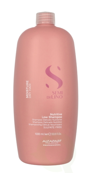 Alfaparf Semi Di Lino Nutritive Low Shampoo 1000 ml Dry Hair, Sulfate-Free in the group BEAUTY & HEALTH / Hair & Styling / Hair care / Schampoo at TP E-commerce Nordic AB (C79015)