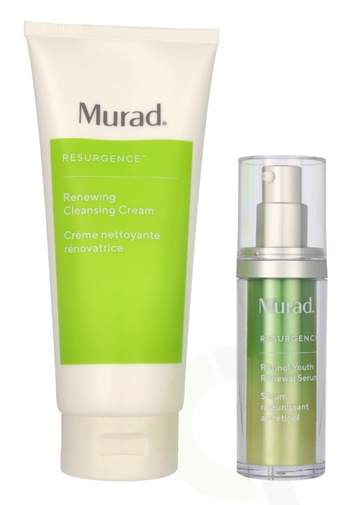 Murad Overnight Renewal Set 230 ml Cleansing Cream 200ml/Serum 30ml in the group BEAUTY & HEALTH / Skin care / Face / Face creams at TP E-commerce Nordic AB (C79044)