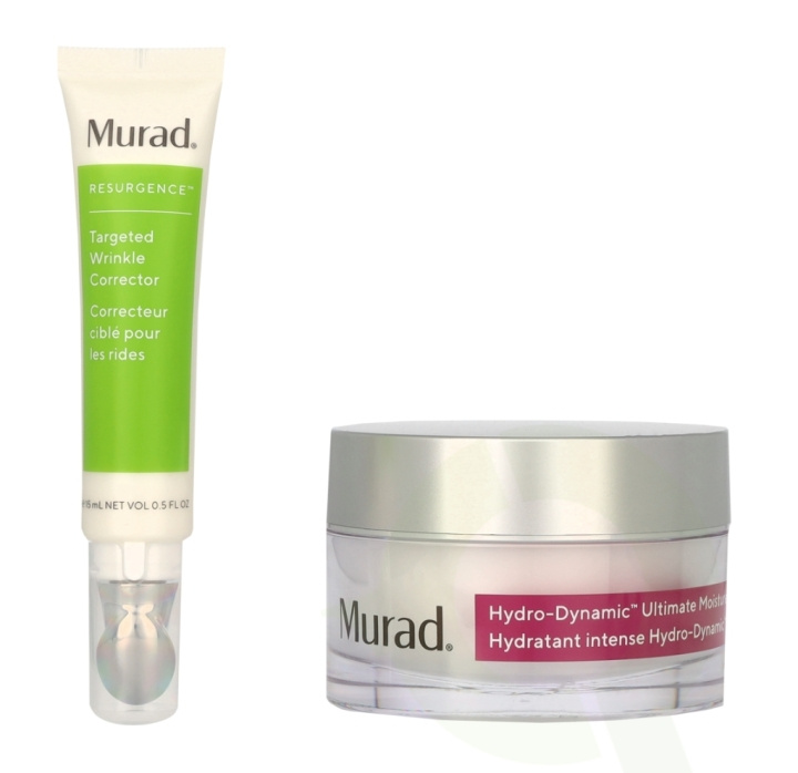 Murad Plump & Fill Value 2024 Set 65 ml Hydro-Dynamic Ultimate Moisture 50ml/Trageted Wrinkle Corrector 15ml in the group BEAUTY & HEALTH / Skin care / Face / Face creams at TP E-commerce Nordic AB (C79046)