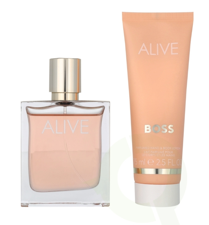 Hugo Boss Alive Giftset 125 ml Edp Spray 50ml/Body Lotion 75ml in the group BEAUTY & HEALTH / Gift sets / Gift sets for her at TP E-commerce Nordic AB (C79052)