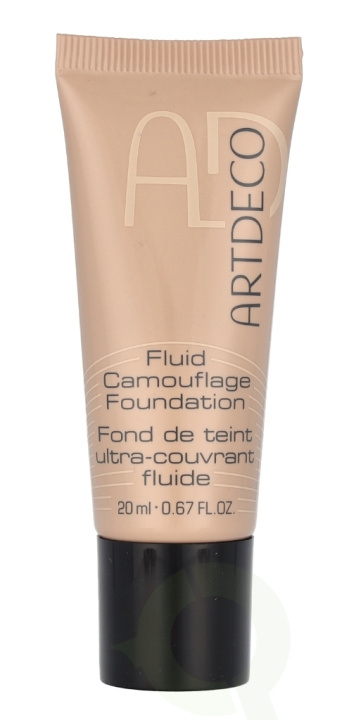 Artdeco Fluid Camouflage Foundation 20 ml #45 Neutral/Natural Camel in the group BEAUTY & HEALTH / Makeup / Facial makeup / Foundation at TP E-commerce Nordic AB (C79067)