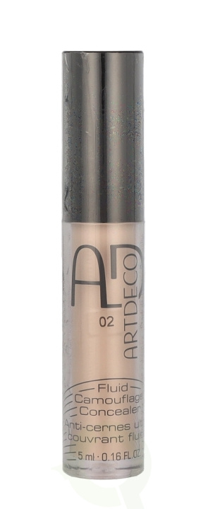 Artdeco Fluid Camouflage Concealer 5 ml #02 Yellow/Neutral Light in the group BEAUTY & HEALTH / Makeup / Facial makeup / Concealer at TP E-commerce Nordic AB (C79071)