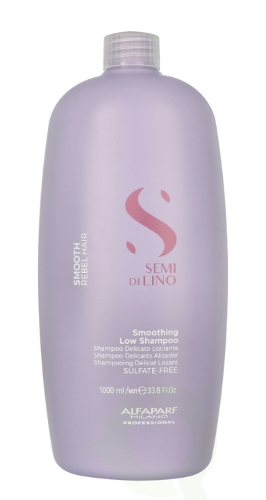 Alfaparf Semi Di Lino Smoothing Low Shampoo 1000 ml in the group BEAUTY & HEALTH / Hair & Styling / Hair care / Schampoo at TP E-commerce Nordic AB (C79076)