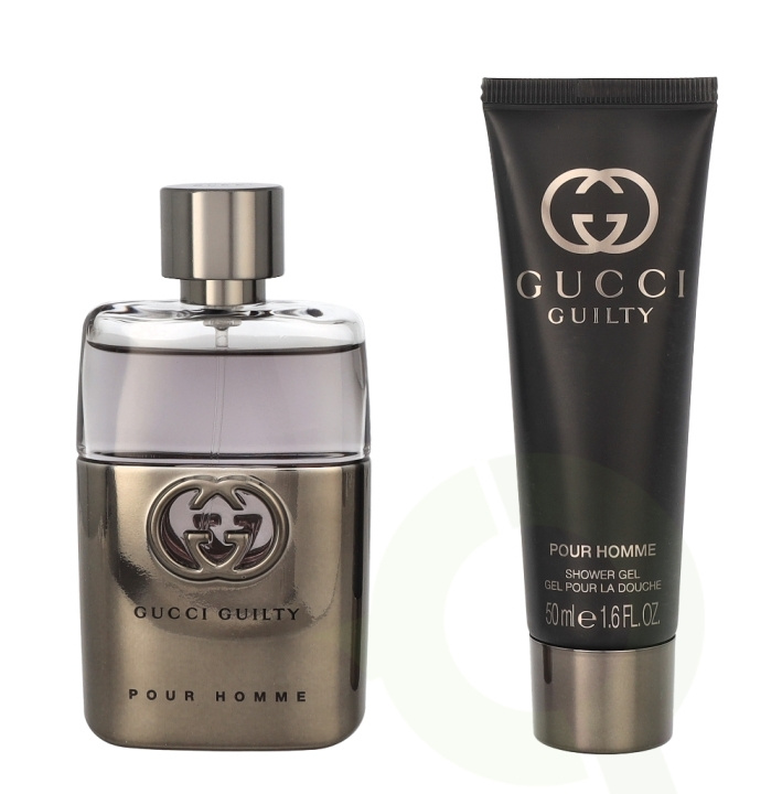 Gucci Guilty Pour Homme Giftset 100 ml Edt Spray 50ml/Shower Gel 50ml in the group BEAUTY & HEALTH / Fragrance & Perfume / Perfumes / Perfume for him at TP E-commerce Nordic AB (C79087)