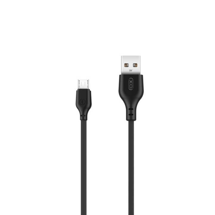 XO kabel NB103 USB - microUSB 2,0 m 2,1A svart in the group SMARTPHONE & TABLETS / Chargers & Cables / Cables / Cables microUSB at TP E-commerce Nordic AB (C79140)