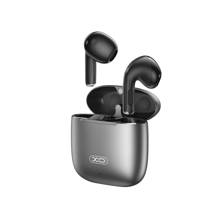 XO Bluetooth-hörlurar X28 TWS Grå in the group HOME ELECTRONICS / Audio & Picture / Headphones & Accessories / Headphones at TP E-commerce Nordic AB (C79298)