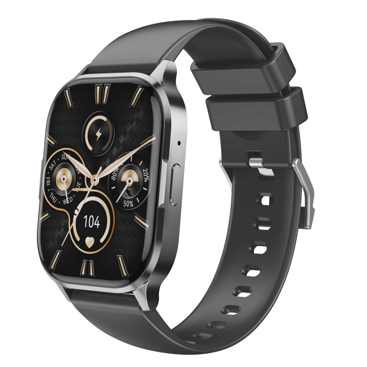 XO smartklocka J10 Amoled svart in the group Sport, leisure & Hobby / Smartwatch & Activity trackers / Smartwatches at TP E-commerce Nordic AB (C79322)