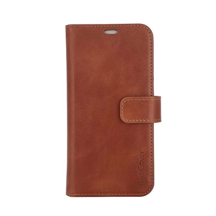 Radicover Wallet Case Radiation Protection 2in1 Brown - iPhone 16 Pro in the group SMARTPHONE & TABLETS / Phone cases / Apple / iPhone 16 at TP E-commerce Nordic AB (C79357)