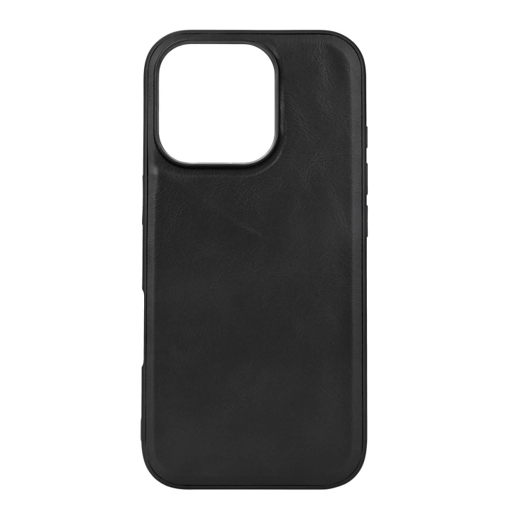 Buffalo Phone Case Leather Magseries Black - iPhone 16 Pro in the group SMARTPHONE & TABLETS / Phone cases / Apple / iPhone 16 at TP E-commerce Nordic AB (C79382)