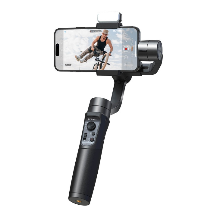 Hohem Smartphone Gimbal iSteady Mobile+ 2024 with Light in the group SMARTPHONE & TABLETS / Other accessories / Other at TP E-commerce Nordic AB (C79409)