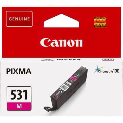 Canon Ink 6120C001 CLI-531 Magenta in the group COMPUTERS & PERIPHERALS / Printers & Accessories / Ink & Toner / Ink cartridges / Canon at TP E-commerce Nordic AB (C79425)