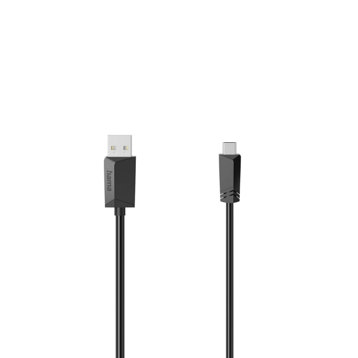 Hama Cable USB A-USB B Mini 480 Mbit/s Black 1.5m in the group COMPUTERS & PERIPHERALS / Computer cables / USB / USB-A at TP E-commerce Nordic AB (C79450)