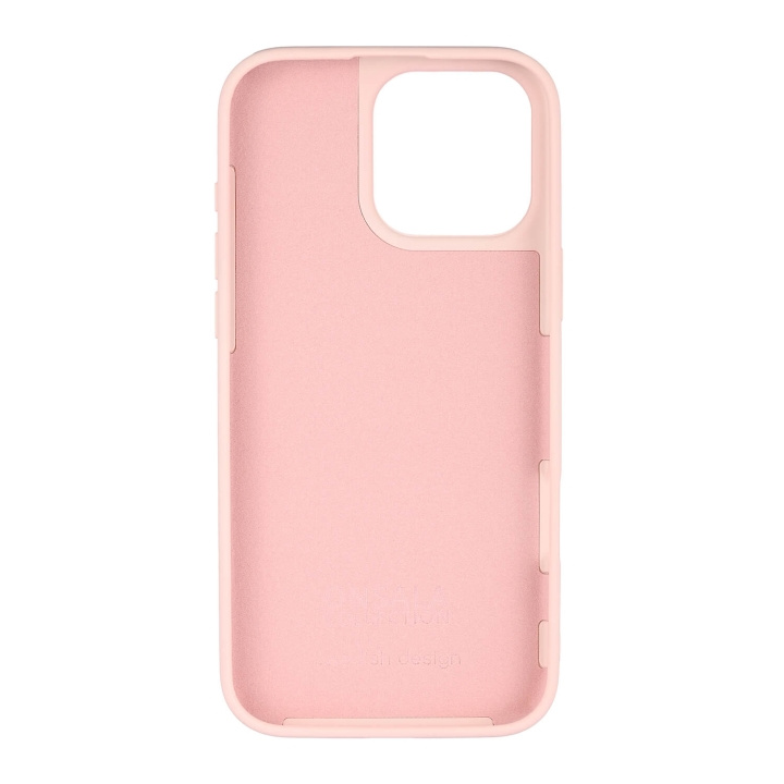 Onsala Phone Case with Silicone Feel Chalk Pink - iPhone 16 Pro Max in the group SMARTPHONE & TABLETS / Phone cases / Apple / iPhone 16 at TP E-commerce Nordic AB (C79468)