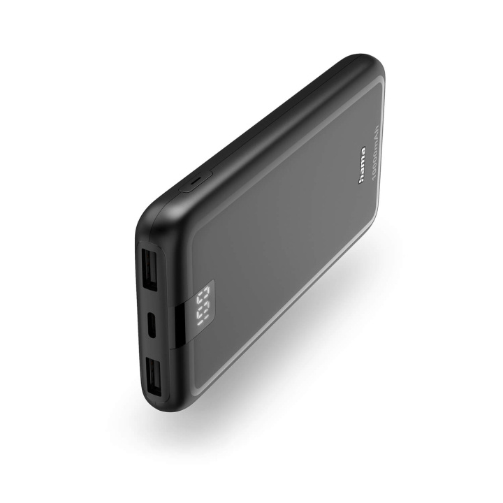 Hama Powerbank Performance 10 10000mAh in the group SMARTPHONE & TABLETS / Chargers & Cables / Powerbanks at TP E-commerce Nordic AB (C79472)