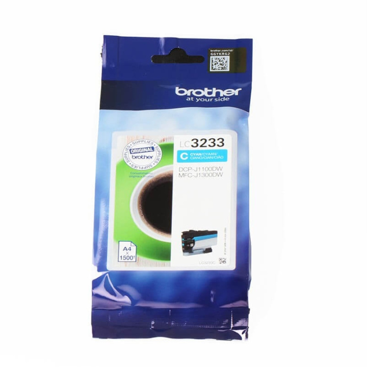 Brother Ink LC3233C LC-3233 Cyan in the group COMPUTERS & PERIPHERALS / Printers & Accessories / Ink & Toner / Toner / Brother at TP E-commerce Nordic AB (C79496)