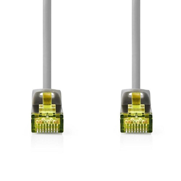 Nedis CAT7 Cable | S/FTP | RJ45 Male | RJ45 Male | 0.25 m | Round | LSZH | Grey | Label in the group COMPUTERS & PERIPHERALS / Computer cables / Network cables / Cat7 at TP E-commerce Nordic AB (C79502)