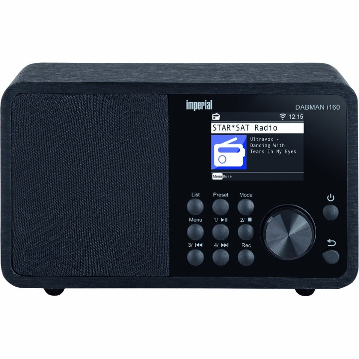 imperial DABMAN i160 DAB+ and Internet radio Black in the group HOME ELECTRONICS / Audio & Picture / Home cinema, Hifi & Portable / Radio & Alarm clocks / Radio at TP E-commerce Nordic AB (C79503)