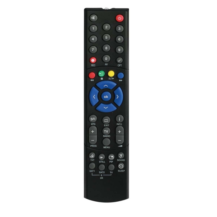 TELESTAR Remote Control PVR 235 DIGINOVA 21 HD,23 CI+,25 smartDIGINOVA AS 1, T 10 IR Black in the group HOME ELECTRONICS / Audio & Picture / TV & Accessories / Remote controls at TP E-commerce Nordic AB (C79511)