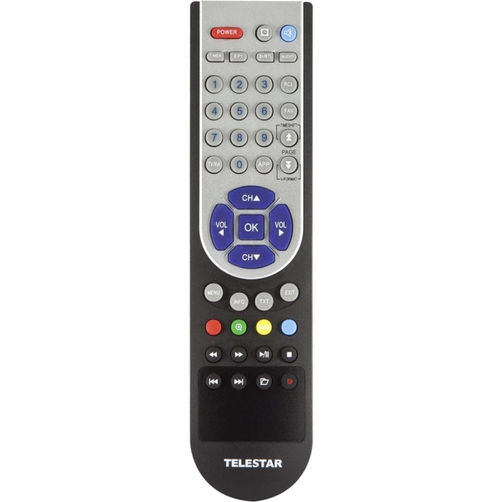 TELESTAR Remote Control TD 25xx HD, 25xx CHD, 1020xxdigiHD TC1,2,TS1,2,mobil,TT1,2TELEMINI 2 HD in the group HOME ELECTRONICS / Audio & Picture / TV & Accessories / Remote controls at TP E-commerce Nordic AB (C79513)