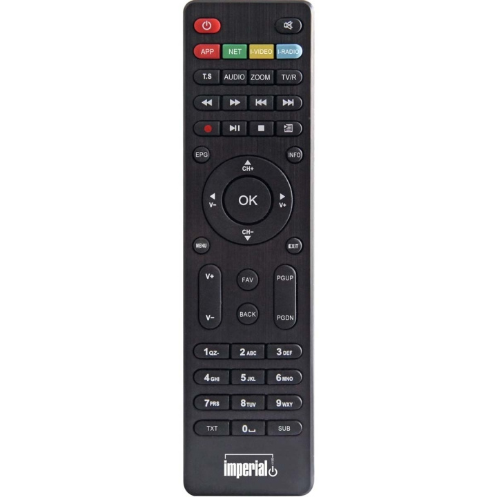 imperial Remote Control HD6i, HD6i Twin, HD6i kompakt in the group HOME ELECTRONICS / Audio & Picture / TV & Accessories / Remote controls at TP E-commerce Nordic AB (C79519)