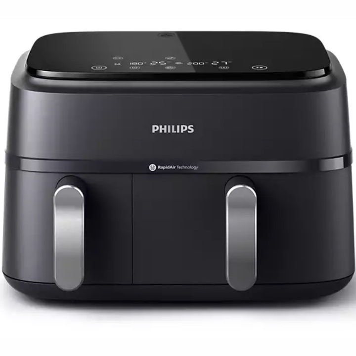 Philips Airfryer 3000 Series Dual Basket, 9L, NA351/00 in the group HOME, HOUSEHOLD & GARDEN / Household appliances / Airfryers & Fryers at TP E-commerce Nordic AB (C79534)