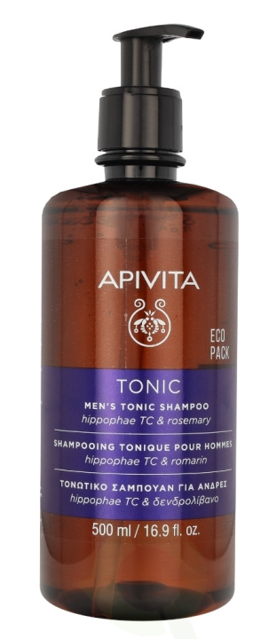 Apivita Tonic Men\'s Shampoo 500 ml in the group BEAUTY & HEALTH / Hair & Styling / Hair care / Schampoo at TP E-commerce Nordic AB (C79606)