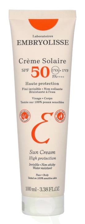 Embryolisse Sun Cream SPF50 100 ml in the group BEAUTY & HEALTH / Skin care / Tanning / Sunscreen at TP E-commerce Nordic AB (C79621)