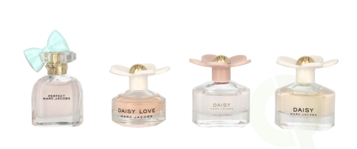 Marc Jacobs Minature Set Woman 17 ml Daisy 4ml/Daisy Eau So Fresh 4ml/Daisy Love 4ml/Perfect 5ml in the group BEAUTY & HEALTH / Gift sets / Gift sets for her at TP E-commerce Nordic AB (C79625)