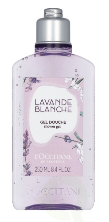 L\'Occitane White Lavender Shower Gel 250 ml in the group BEAUTY & HEALTH / Skin care / Body health / Bath & Shower gels at TP E-commerce Nordic AB (C79627)