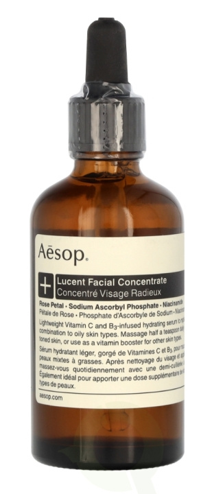 AESOP Lucent Facial Concentrate 60 ml in the group BEAUTY & HEALTH / Skin care / Face / Skin serum at TP E-commerce Nordic AB (C79655)