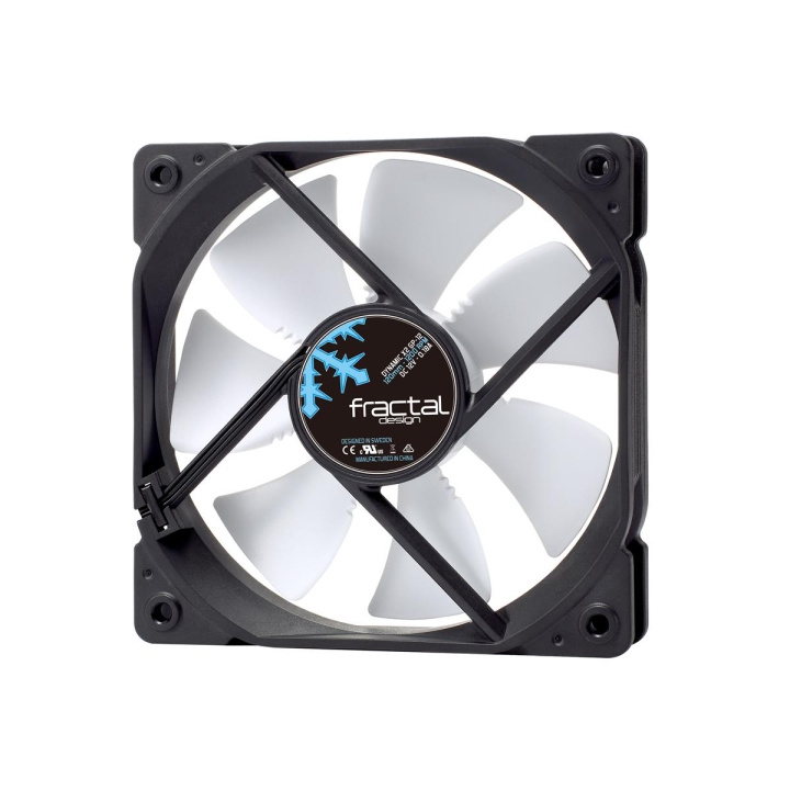 Fractal Design Dynamic X2 GP-12 120mm Black/White in the group COMPUTERS & PERIPHERALS / Computer components / Cooling / Chassis fans at TP E-commerce Nordic AB (C79706)