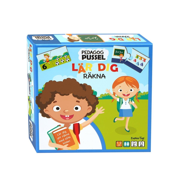 Barbo Toys Barbo Classic Pedagog Pussel Lär Dig Räkna (SE) in the group TOYS, KIDS & BABY PRODUCTS / Toys / Draw & Count at TP E-commerce Nordic AB (C79753)