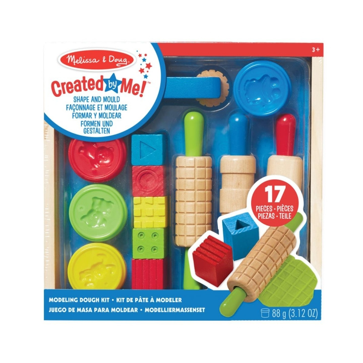 Melissa & Doug Created by Me! Modeling Dough Kit Shape and Mould in the group TOYS, KIDS & BABY PRODUCTS / Toys / Crafts at TP E-commerce Nordic AB (C79776)