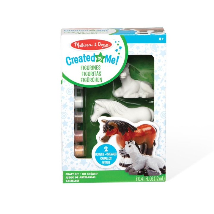 Melissa & Doug Created by Me! Craft Kit Figurines Horses in the group TOYS, KIDS & BABY PRODUCTS / Toys / Crafts at TP E-commerce Nordic AB (C79780)