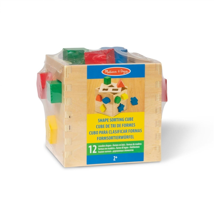 Melissa & Doug Wooden Shape Sorting Cube in the group TOYS, KIDS & BABY PRODUCTS / Baby toys / Activity toys at TP E-commerce Nordic AB (C79785)