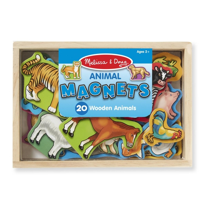 Melissa & Doug Wooden Magnets Animal in the group TOYS, KIDS & BABY PRODUCTS / Toys / Crafts at TP E-commerce Nordic AB (C79790)