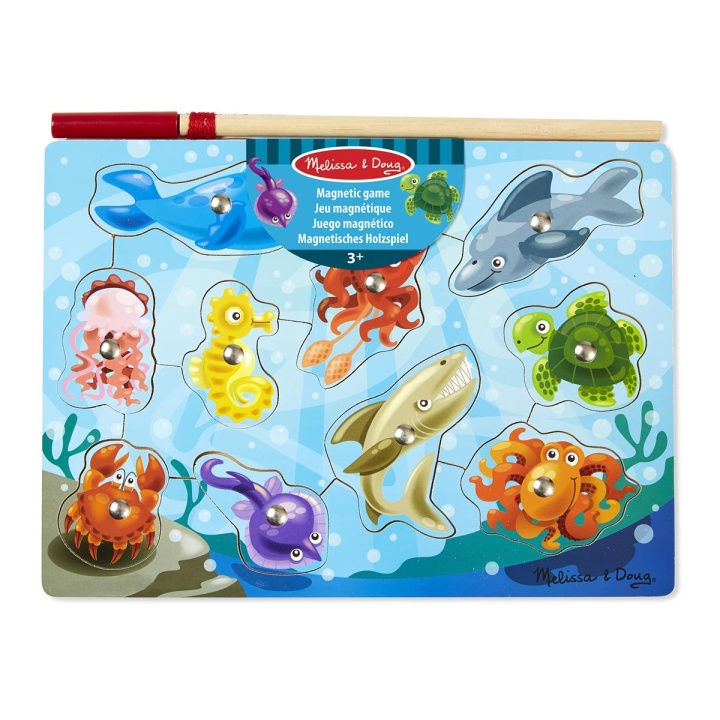 Melissa & Doug Wooden Magnetic Puzzle Game Fishing in the group TOYS, KIDS & BABY PRODUCTS / Toys / Puzzles at TP E-commerce Nordic AB (C79791)