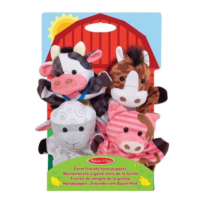 Melissa & Doug Hand Puppets Farm Friends in the group TOYS, KIDS & BABY PRODUCTS / Toys / Toys at TP E-commerce Nordic AB (C79809)