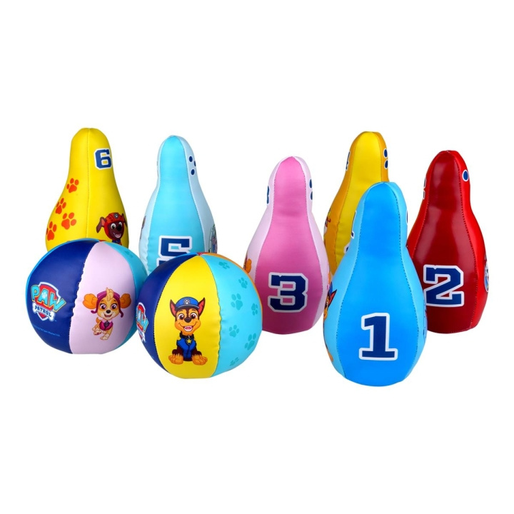 Barbo Toys Paw Patrol Soft Bowling Set in the group TOYS, KIDS & BABY PRODUCTS / Toys / Board games / Children\'s games at TP E-commerce Nordic AB (C79820)