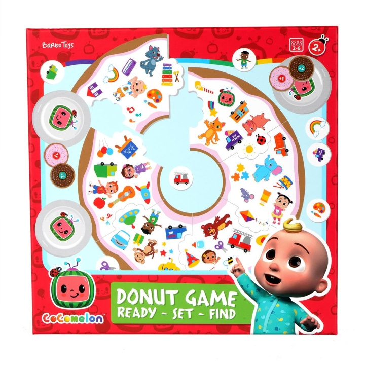 Barbo Toys CoComelon Donut Game - Ready, Set, Find in the group TOYS, KIDS & BABY PRODUCTS / Toys / Board games / Children\'s games at TP E-commerce Nordic AB (C79824)