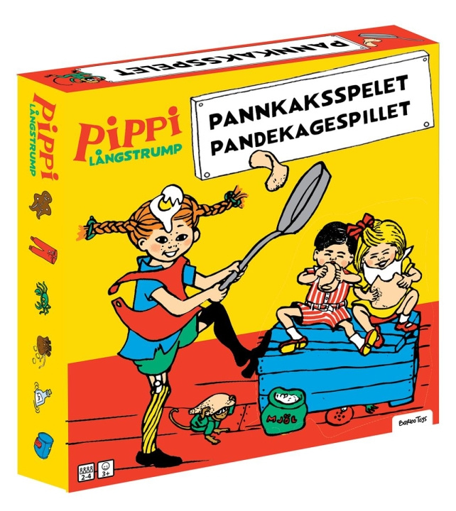 Barbo Toys Pippi Pancake Game in the group TOYS, KIDS & BABY PRODUCTS / Toys / Board games / Children\'s games at TP E-commerce Nordic AB (C79834)